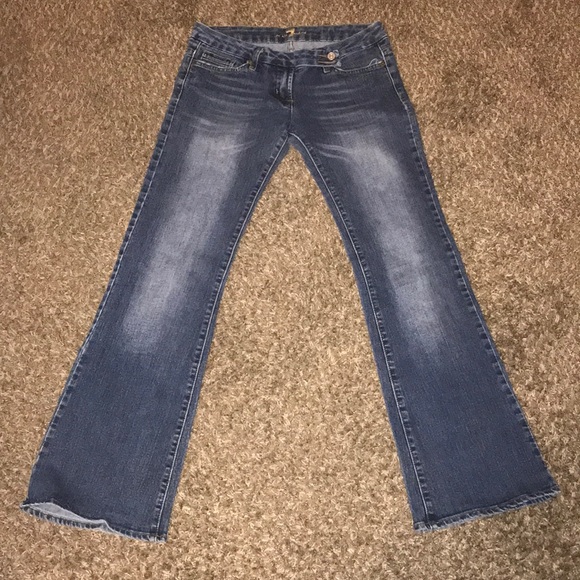 7 for all mankind Dojo Jeans Size 31 Inseam 31 In - Picture 6 of 8